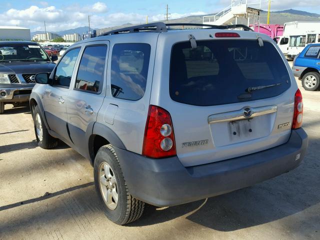 4F2YZ02ZX5KM33888 - 2005 MAZDA TRIBUTE I SILVER photo 3