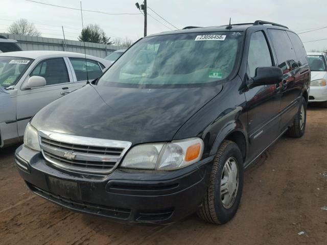 1GNDX13E13D282907 - 2003 CHEVROLET VENTURE LU BLACK photo 2