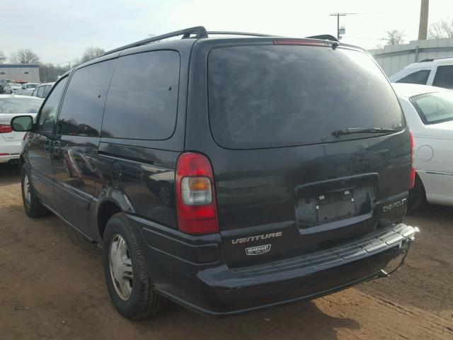 1GNDX13E13D282907 - 2003 CHEVROLET VENTURE LU BLACK photo 3