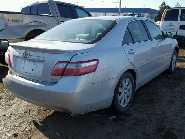 4T1BE46K77U002837 - 2007 TOYOTA CAMRY NEW SILVER photo 4