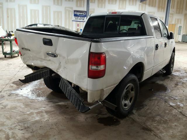 1FTPW14V88FA89379 - 2008 FORD F150 SUPER WHITE photo 4