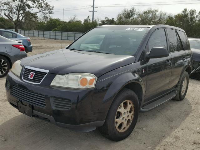 5GZCZ33D56S802283 - 2006 SATURN VUE BLACK photo 2