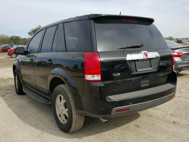 5GZCZ33D56S802283 - 2006 SATURN VUE BLACK photo 3