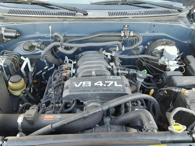 5TDZT38A45S239276 - 2005 TOYOTA SEQUOIA LI BLUE photo 7