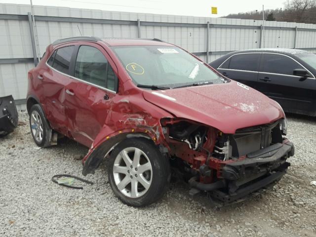 KL4CJCSB2FB183953 - 2015 BUICK ENCORE RED photo 1