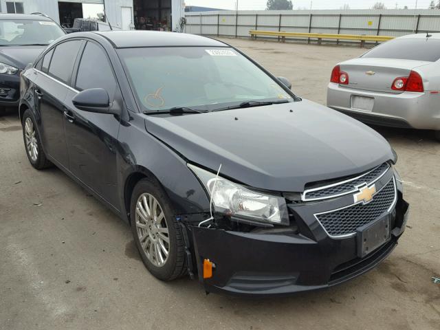 1G1PJ5SC4C7192544 - 2012 CHEVROLET CRUZE ECO BLACK photo 1