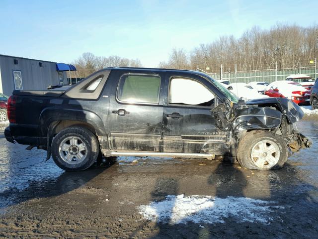 3GNVKFE0XAG276850 - 2010 CHEVROLET AVALANCHE BLACK photo 9