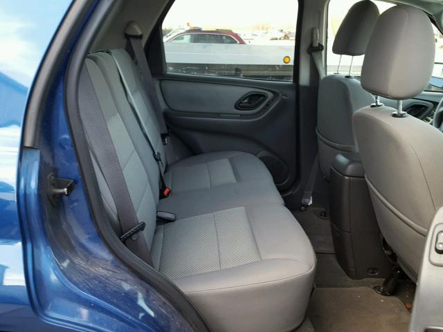 1FMCU03157KA83375 - 2007 FORD ESCAPE XLT BLUE photo 6