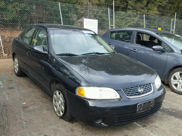 3N1CB51DXYL324404 - 2000 NISSAN SENTRA BAS BLACK photo 1