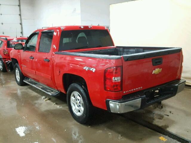 3GCEK23309G262000 - 2009 CHEVROLET SILVERADO RED photo 3