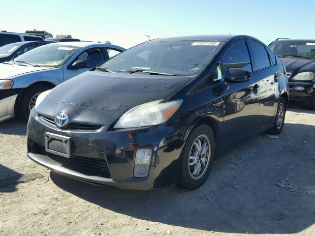 JTDKN3DU5A5074978 - 2010 TOYOTA PRIUS BLACK photo 2