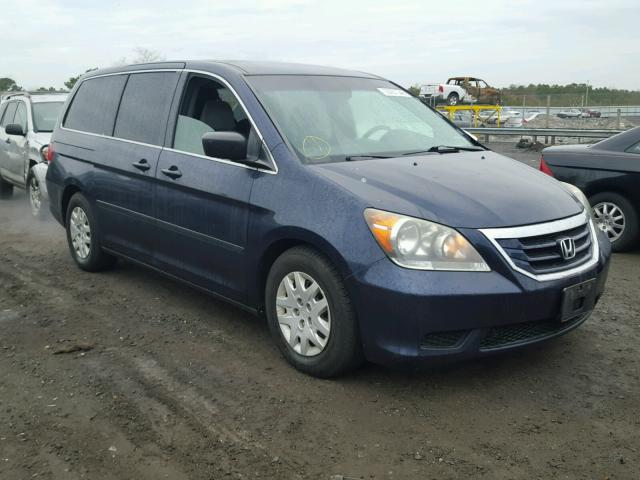 5FNRL38208B015603 - 2008 HONDA ODYSSEY LX SILVER photo 1