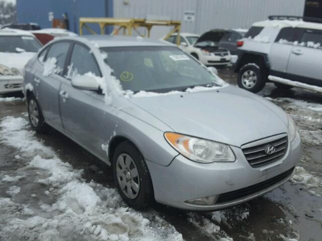 KMHDU46D28U577040 - 2008 HYUNDAI ELANTRA GL SILVER photo 1