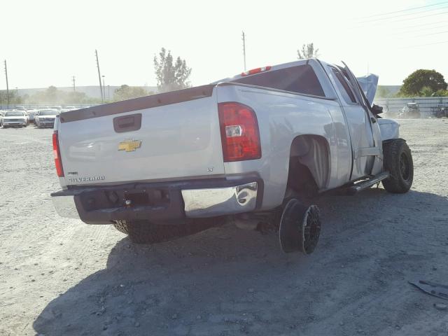 1GCRCSEA5BZ333790 - 2011 CHEVROLET SILVERADO SILVER photo 4