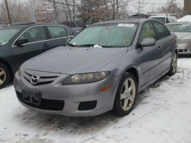 1YVHP84C475M10275 - 2007 MAZDA 6 I GRAY photo 2