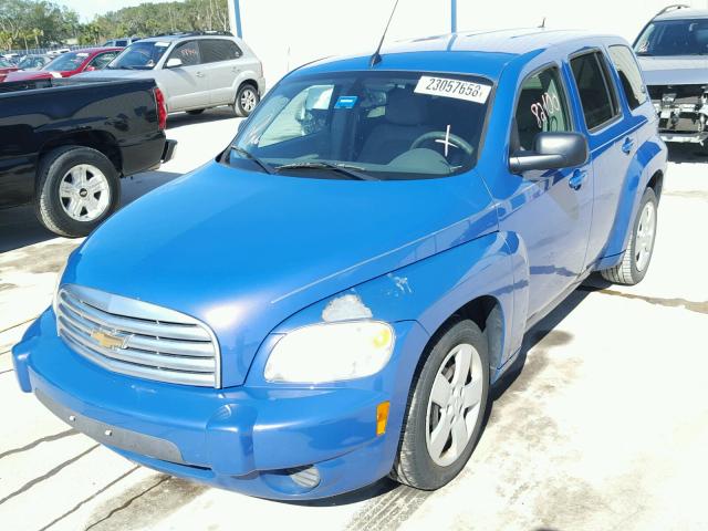 3GNCA13D38S705367 - 2008 CHEVROLET HHR LS BLUE photo 2