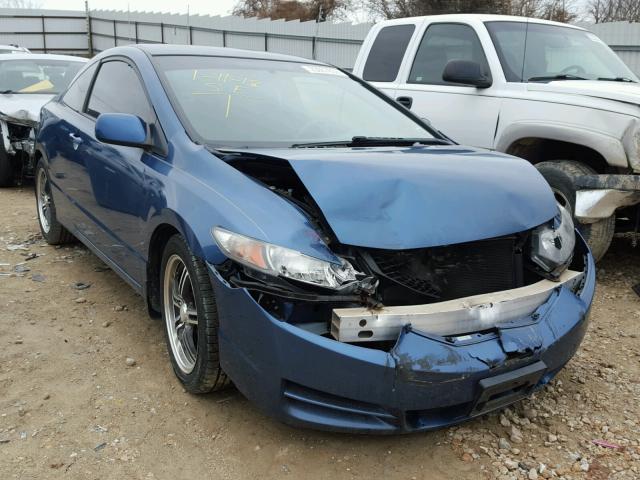 2HGFG1B69AH535341 - 2010 HONDA CIVIC LX BLUE photo 1