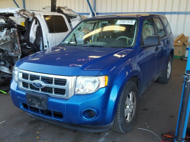 1FMCU9C78BKC63340 - 2011 FORD ESCAPE XLS BLUE photo 2