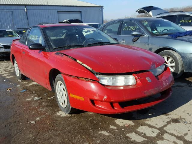 1G8ZF1281VZ374905 - 1997 SATURN SC1 RED photo 1