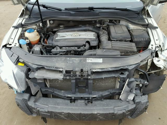 WVWMN7AN2BE725949 - 2011 VOLKSWAGEN CC SPORT SILVER photo 7