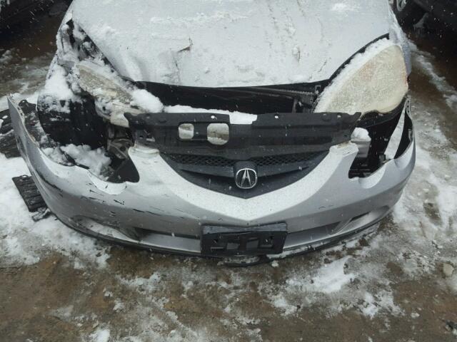 JH4DC54842C027224 - 2002 ACURA RSX SILVER photo 9