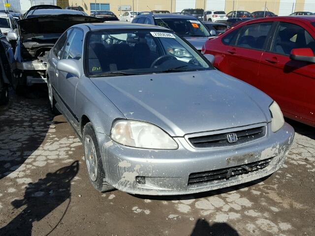 1HGEJ827XYL811358 - 2000 HONDA CIVIC SI SILVER photo 1