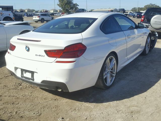 WBALW3C57FC892966 - 2015 BMW 640 I WHITE photo 4