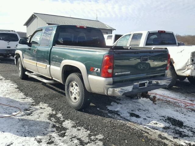 2GCEK19T031342477 - 2003 CHEVROLET SILVERADO GREEN photo 3