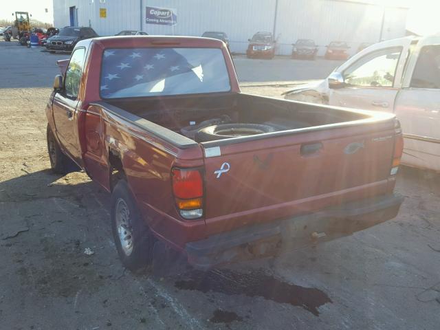 4F4YR12C7YTM07448 - 2000 MAZDA B2500 MAROON photo 3