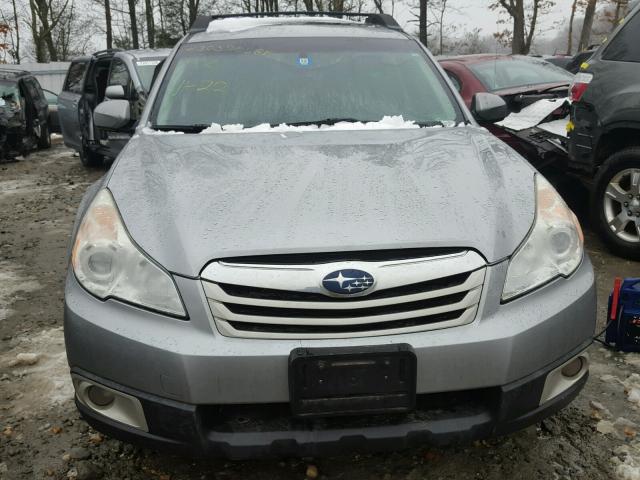 4S4BRBGCXB3359444 - 2011 SUBARU OUTBACK 2. SILVER photo 9