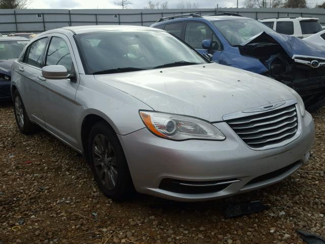 1C3CCBAB5CN320667 - 2012 CHRYSLER 200 LX SILVER photo 1