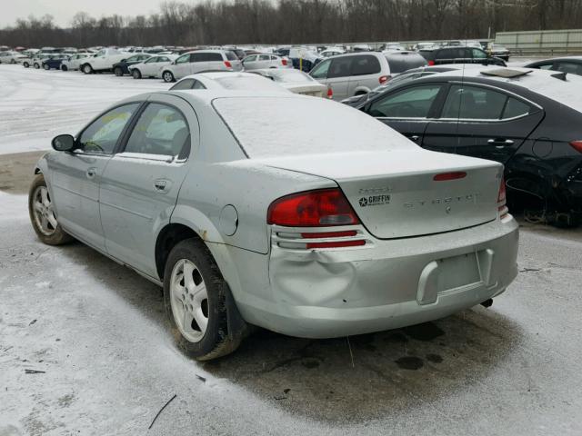 1B3EL46X85N706962 - 2005 DODGE STRATUS SX BLUE photo 3