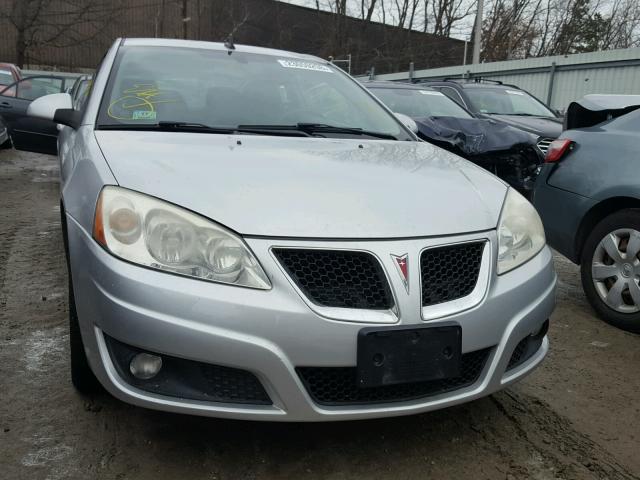 1G2ZK17N894238665 - 2009 PONTIAC G6 GT SILVER photo 9