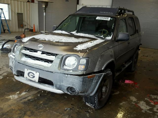 5N1ED28T24C661811 - 2004 NISSAN XTERRA XE CHARCOAL photo 2