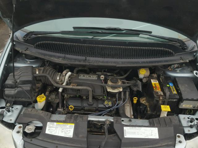 1D4GP24R25B172186 - 2005 DODGE GRAND CARA BLUE photo 7