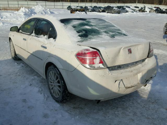 1G8ZV57778F150831 - 2008 SATURN AURA XR WHITE photo 3