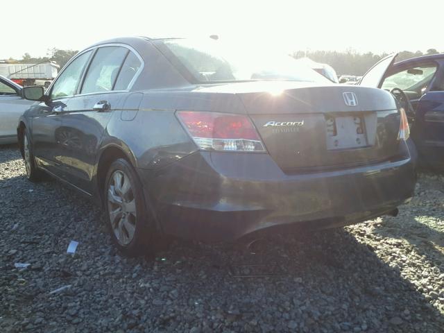 1HGCP36849A039318 - 2009 HONDA ACCORD EXL GRAY photo 3