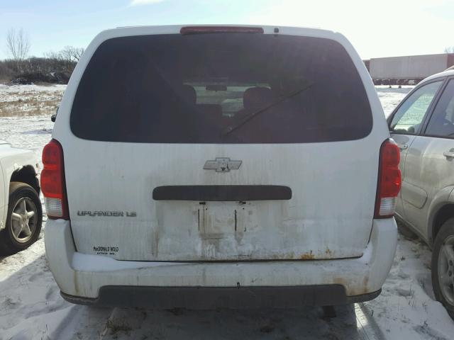 1GNDV23187D167106 - 2007 CHEVROLET UPLANDER L WHITE photo 9