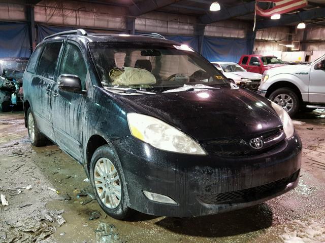 5TDBK22C08S009294 - 2008 TOYOTA SIENNA XLE BLACK photo 1