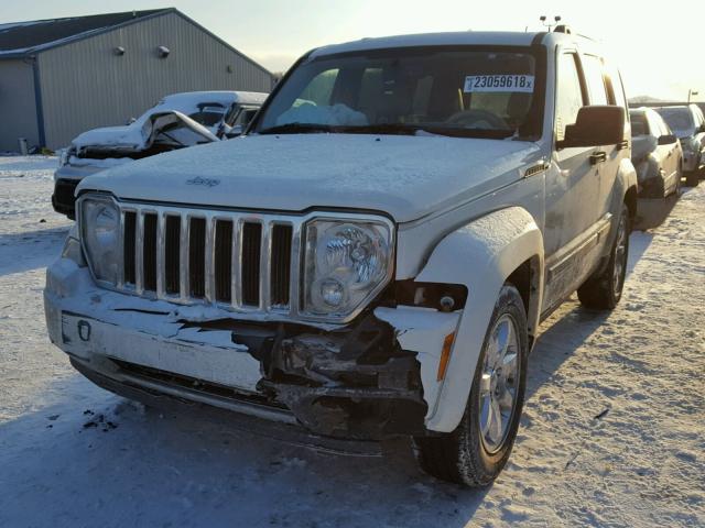 1J4PN5GK5AW113794 - 2010 JEEP LIBERTY LI WHITE photo 2