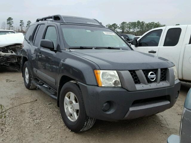 5N1AN08U35C646955 - 2005 NISSAN XTERRA OFF GRAY photo 1