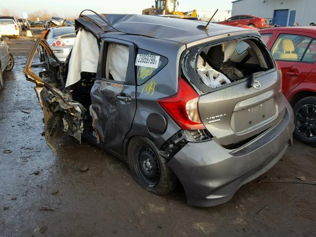 3N1CE2CP3HL364983 - 2017 NISSAN VERSA NOTE GRAY photo 3