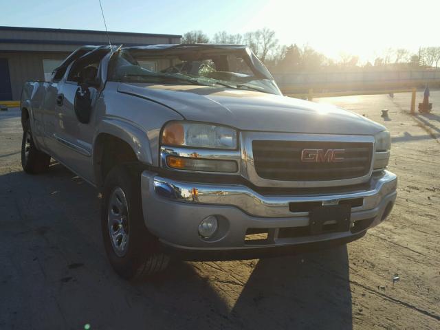 2GTEK19B051300725 - 2005 GMC NEW SIERRA SILVER photo 1