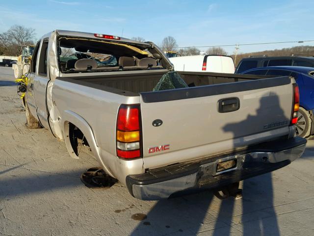 2GTEK19B051300725 - 2005 GMC NEW SIERRA SILVER photo 3