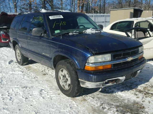 1GNDT13X44K108923 - 2004 CHEVROLET BLAZER BLUE photo 1