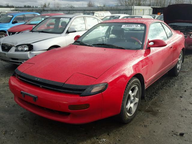 JT2ST87N9M0084012 - 1991 TOYOTA CELICA GT RED photo 2