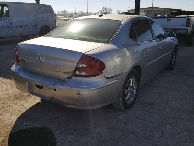 2G4WD582X61214424 - 2006 BUICK LACROSSE C SILVER photo 4