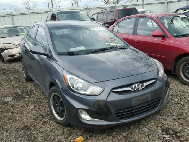 KMHCU4AE5DU301215 - 2013 HYUNDAI ACCENT GLS GRAY photo 1