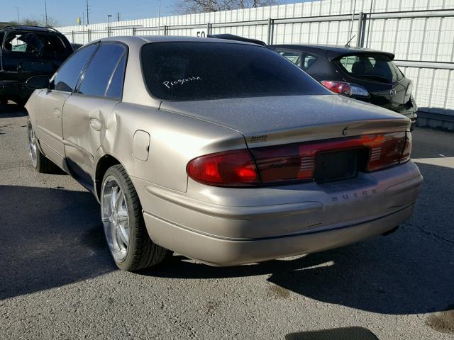 2G4WB55K421149168 - 2002 BUICK REGAL LS TAN photo 3