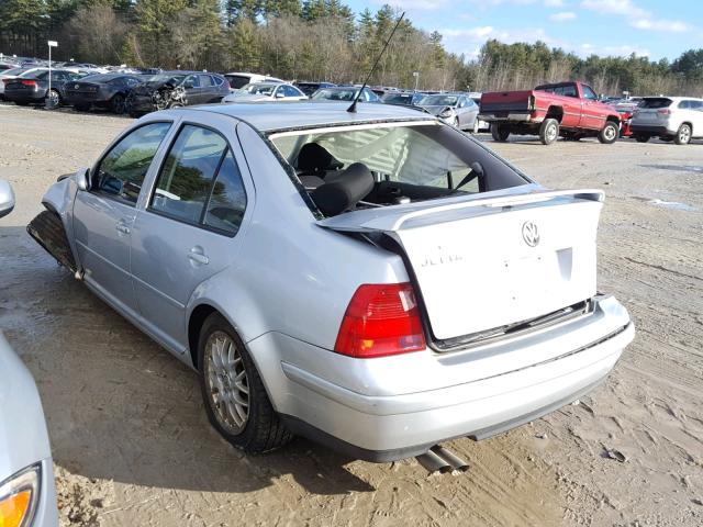 3VWPE69M03M187697 - 2003 VOLKSWAGEN JETTA WOLF SILVER photo 3